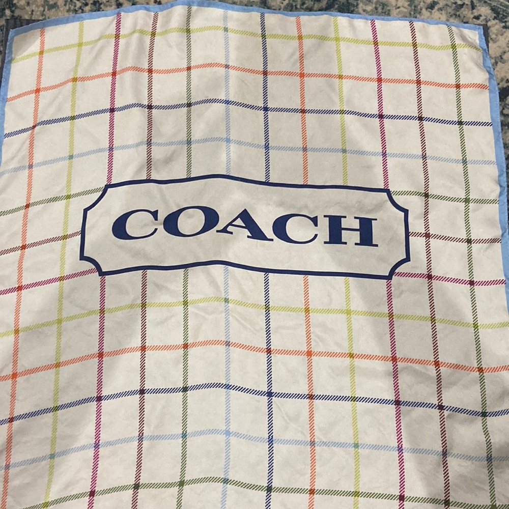 Coach Silk Scarf